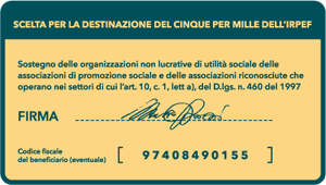 scheda5xmille
